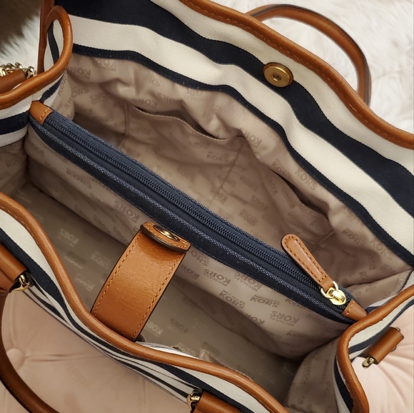 Michael Kors Stripe Shoulder Bag - Picture 6 of 8